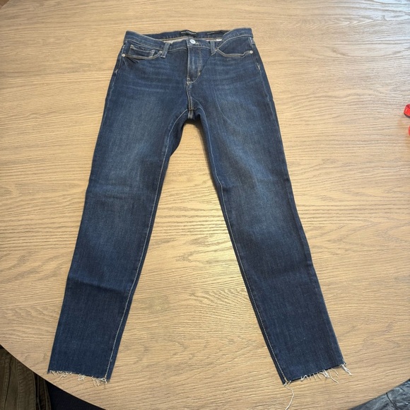 Banana Republic Denim - Banana Republic Mid-Rise Skinny Dark Wash Skinny Jeans Sz 28 Preppy Classic